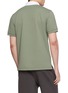 Back View - Click To Enlarge - SOUTHCAPE - Contrast Collar Logo Polo Shirt