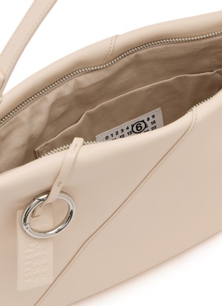 Detail View - Click To Enlarge - MM6 MAISON MARGIELA - Japanese Pochette Leather Shoulder Bag