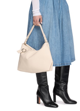 Figure View - Click To Enlarge - MM6 MAISON MARGIELA - Japanese Pochette Leather Shoulder Bag