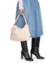 Figure View - Click To Enlarge - MM6 MAISON MARGIELA - Japanese Pochette Leather Shoulder Bag
