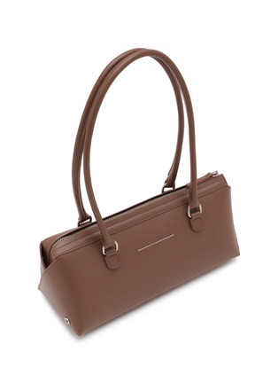 Detail View - Click To Enlarge - MM6 MAISON MARGIELA - Medium Bauletto Leather Shoulder Bag
