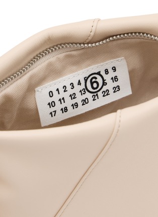 Detail View - Click To Enlarge - MM6 MAISON MARGIELA - Japanese Leather Shoulder Bag