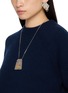 Figure View - Click To Enlarge - MM6 MAISON MARGIELA - Vitrine Palladium Hoop Earrings