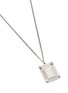 Detail View - Click To Enlarge - MM6 MAISON MARGIELA - Unexisting Stone Palladium Necklace