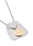 Detail View - Click To Enlarge - MM6 MAISON MARGIELA - Vitrine Palladium Necklace