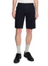 INCOTEX Cotton Linen Cargo Shorts