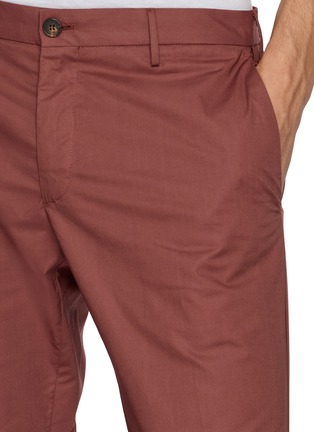  - INCOTEX - Slim Fit Linen Cotton Chino Bermuda Shorts