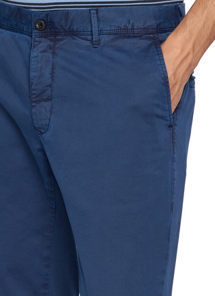  - INCOTEX - Slim Fit Garment Dyed Stretch Cotton Gabardine Pants