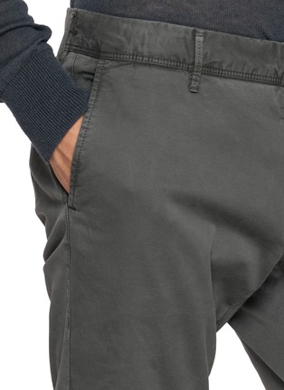  - INCOTEX - Slim Fit Garment Dyed Stretch Cotton Gabardine Pants
