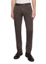 INCOTEX Stretch Cotton Gabardine Slim Pants