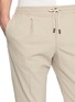  - INCOTEX - Seersucker Drawstring Tapered Pants
