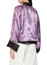 Back View - Click To Enlarge - KATLIAX - Reversible Xiangyun Silk Satin Jacket