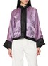 KATLIAX Reversible Xiangyun Silk Satin Jacket