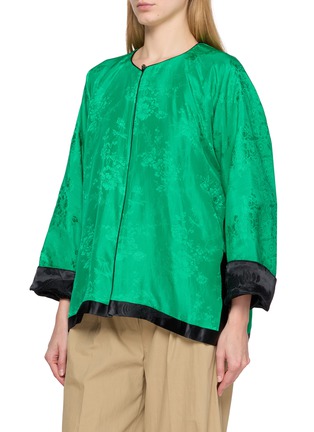 Detail View - Click To Enlarge - KATLIAX - Reversible Pipa Collar Jacket