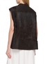 Back View - Click To Enlarge - KATLIAX - Reversible Silk Organza Vest