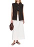 Figure View - Click To Enlarge - KATLIAX - Reversible Silk Organza Vest