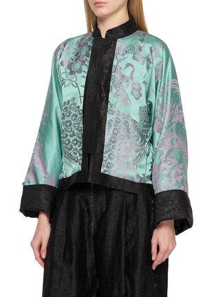Detail View - Click To Enlarge - KATLIAX - Reversible Frog Button Jacket