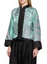 Detail View - Click To Enlarge - KATLIAX - Reversible Frog Button Jacket