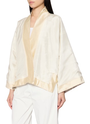 Detail View - Click To Enlarge - KATLIAX - Reversible Song Style Silk Lined Jacket