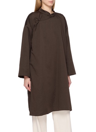 Detail View - Click To Enlarge - KATLIAX - Reversible Patchwork Long Shirt