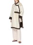 Figure View - Click To Enlarge - KATLIAX - Reversible Patchwork Long Shirt