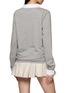 Back View - Click To Enlarge - MIU MIU - Contrast Collar Jersey Shirt
