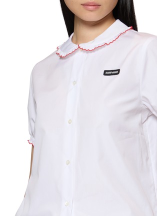  - MIU MIU - Peter Pan Collar Shirt