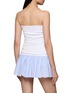 Back View - Click To Enlarge - MIU MIU - Costina & Vichy Mini Dress
