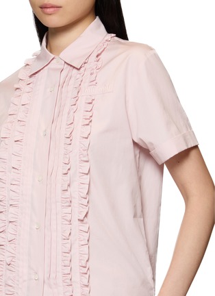  - MIU MIU - Ruffle Front Shirt
