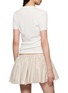 Back View - Click To Enlarge - MIU MIU - Pointelle T-Shirt