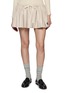 MIU MIU Gathered Drawstring Mini Skirt