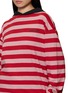  - WE11DONE - Logo Stripe Hoodie