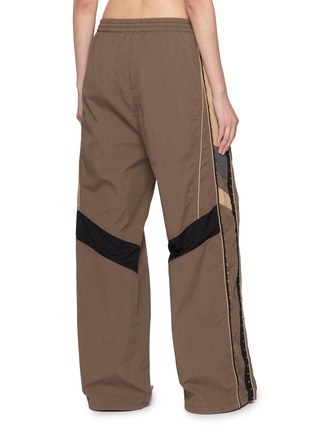 Back View - Click To Enlarge - WE11DONE - Hook Eye Detailed Track Pants