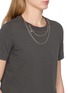  - WE11DONE - Chain Necklace Cotton T-shirt
