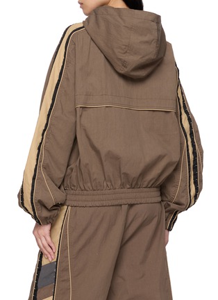 Back View - Click To Enlarge - WE11DONE - Hook Eye Detailed Track Jacket