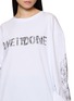  - WE11DONE - Lace Pattern Printed Long Sleeve T-Shirt