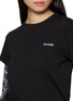  - WE11DONE - Layered Lace Printed T-Shirt