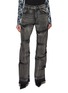 WE11DONE Pin Tuck Dark Wash Jeans