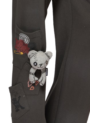  - WE11DONE - Teddy Layered Pocket Sweatpants