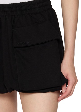  - WE11DONE - Bubble Jersey Mini Skirt