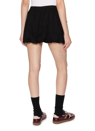 Back View - Click To Enlarge - WE11DONE - Bubble Jersey Mini Skirt