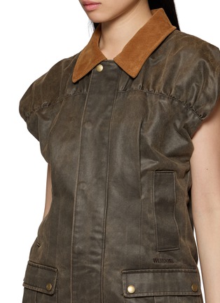  - WE11DONE - Gathered Shoulder Cargo Vest