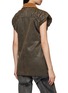 Back View - Click To Enlarge - WE11DONE - Gathered Shoulder Cargo Vest