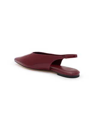  - PEDDER RED - Maya Slingback Leather Flats