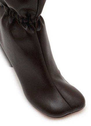 Detail View - Click To Enlarge - MM6 MAISON MARGIELA - 75 Tall Leather Boots