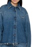  - MIU MIU - Raw Hem Denim Shirt