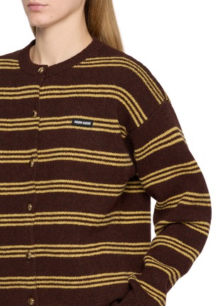  - MIU MIU - Striped Knit Cardigan