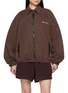 Main View - Click To Enlarge - MIU MIU - Washed Gabardine Cotton Blouson Jacket