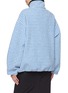 Back View - Click To Enlarge - MIU MIU - Gingham Fleece Jacket