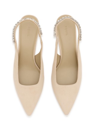 Detail View - Click To Enlarge - EQUIL - 50 Ardea Suede Slingback Pumps